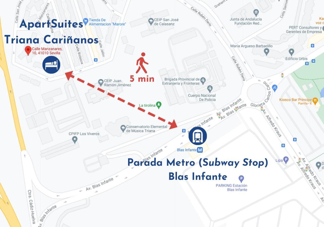 Triana Apartments Deluxe Seville Luaran gambar